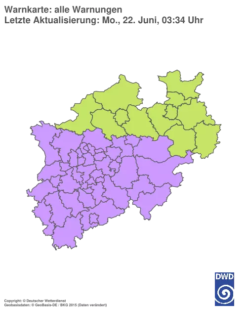 Aktuelle Wetterwarnungen für %region%