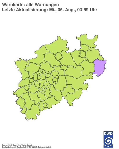 Aktuelle Wetterwarnungen für %region%