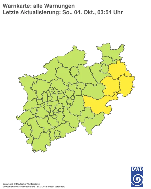 Aktuelle Wetterwarnungen für %region%